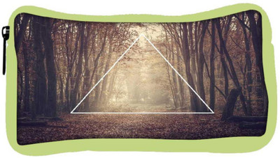 

Snoogg Eco Friendly Canvas Forest View Student Pen Pencil Case Coin Purse Pouch Cosmetic Makeup Bag (GREEN) Pouch(Multicolor)