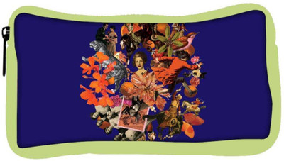 

Snoogg Eco Friendly Canvas Circle Orange Designer Student Pen Pencil Case Coin Purse Pouch Cosmetic Makeup Bag (GREEN) Pouch(Multicolor)