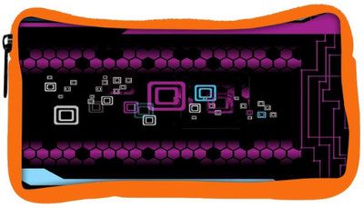 

Snoogg Eco Friendly Canvas Octal Designs Designer Student Pen Pencil Case Coin Purse Pouch Cosmetic Makeup Bag (ORANGE) Pouch(Multicolor)