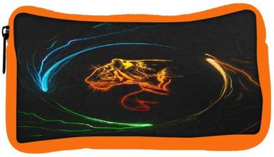 

Snoogg Eco Friendly Canvas Multicolor Tiger Student Pen Pencil Case Coin Purse Pouch Cosmetic Makeup Bag (ORANGE) Pouch(Multicolor)