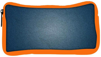 

Snoogg Eco Friendly Canvas Abstract Blue Pattern Design Designer Student Pen Pencil Case Coin Purse Pouch Cosmetic Makeup Bag (ORANGE) Pouch(Multicolor)