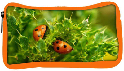 

Snoogg Eco Friendly Canvas Beatelin Green Leaves Designer Student Pen Pencil Case Coin Purse Pouch Cosmetic Makeup Bag (ORANGE) Pouch(Multicolor)