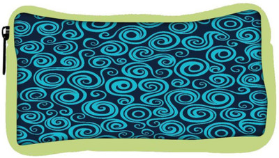 

Snoogg Eco Friendly Canvas Wave Pattern Seamlessly Tiling Seamless Wave Backgroundocean Texture Student Pen Pencil Case Coin Purse Pouch Cosmetic Makeup Bag (GREEN) Pouch(Multicolor)
