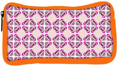 

Snoogg Eco Friendly Canvas Abstract Light Purple Designer Student Pen Pencil Case Coin Purse Pouch Cosmetic Makeup Bag (ORANGE) Pouch(Multicolor)