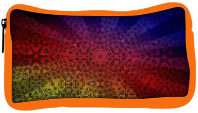 

Snoogg Eco Friendly Canvas Abstract Sun Rays Designer Student Pen Pencil Case Coin Purse Pouch Cosmetic Makeup Bag (ORANGE) Pouch(Multicolor)