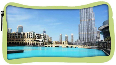 

Snoogg Eco Friendly Canvas Lake Near Burj Khalifa Designer Student Pen Pencil Case Coin Purse Pouch Cosmetic Makeup Bag (GREEN) Pouch(Multicolor)