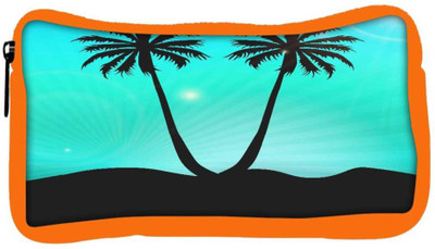 

Snoogg Eco Friendly Canvas Abstract Summer Background Student Pen Pencil Case Coin Purse Pouch Cosmetic Makeup Bag (ORANGE) Pouch(Multicolor)