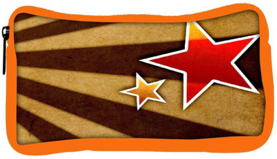 

Snoogg Eco Friendly Canvas Star Fan Art Student Pen Pencil Case Coin Purse Pouch Cosmetic Makeup Bag (ORANGE) Pouch(Multicolor)