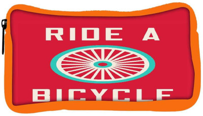 

Snoogg Eco Friendly Canvas Ride A Bicycle Poster Large 2849 Student Pen Pencil Case Coin Purse Pouch Cosmetic Makeup Bag (ORANGE) Pouch(Multicolor)
