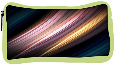 

Snoogg Eco Friendly Canvas Abstract Creamy Pathway Designer Student Pen Pencil Case Coin Purse Pouch Cosmetic Makeup Bag (GREEN) Pouch(Multicolor)