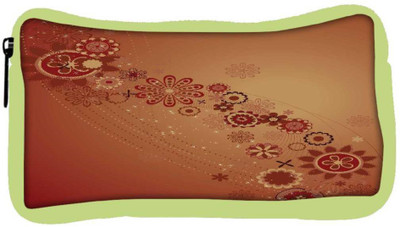 

Snoogg Eco Friendly Canvas Floral Background Student Pen Pencil Case Coin Purse Pouch Cosmetic Makeup Bag (GREEN) Pouch(Multicolor)