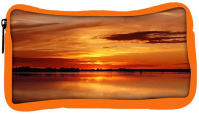 

Snoogg Eco Friendly Canvas Sunset View Designer Student Pen Pencil Case Coin Purse Pouch Cosmetic Makeup Bag (ORANGE) Pouch(Multicolor)
