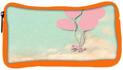 

Snoogg Eco Friendly Canvas Balloning Student Pen Pencil Case Coin Purse Pouch Cosmetic Makeup Bag (ORANGE) Pouch(Multicolor)