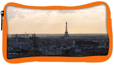 

Snoogg Eco Friendly Canvas Paris City Designer Student Pen Pencil Case Coin Purse Pouch Cosmetic Makeup Bag (ORANGE) Pouch(Multicolor)