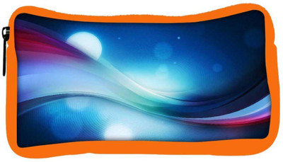

Snoogg Eco Friendly Canvas Blue Pathway Designer Student Pen Pencil Case Coin Purse Pouch Cosmetic Makeup Bag (ORANGE) Pouch(Multicolor)