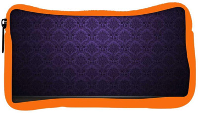 

Snoogg Eco Friendly Canvas Purple Wall Pattern Design Designer Student Pen Pencil Case Coin Purse Pouch Cosmetic Makeup Bag (ORANGE) Pouch(Multicolor)