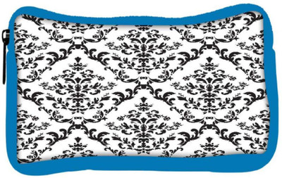 

Snoogg Eco Friendly Canvas Black Pattern Designer Student Pen Pencil Case Coin Purse Pouch Cosmetic Makeup Bag (BLUE) Pouch(Multicolor)