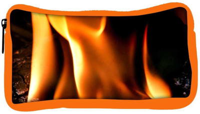 

Snoogg Eco Friendly Canvas Closeup Fire Flame Student Pen Pencil Case Coin Purse Pouch Cosmetic Makeup Bag (ORANGE) Pouch(Multicolor)