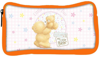 

Snoogg Eco Friendly Canvas Baby Designer Student Pen Pencil Case Coin Purse Pouch Cosmetic Makeup Bag (ORANGE) Pouch(Multicolor)