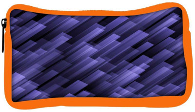 

Snoogg Eco Friendly Canvas Abstract Violet Background Student Pen Pencil Case Coin Purse Pouch Cosmetic Makeup Bag (ORANGE) Pouch(Multicolor)