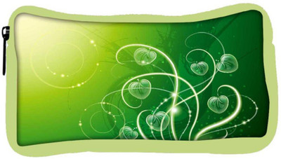 

Snoogg Eco Friendly Canvas Green Leaves Designer Student Pen Pencil Case Coin Purse Pouch Cosmetic Makeup Bag (GREEN) Pouch(Multicolor)