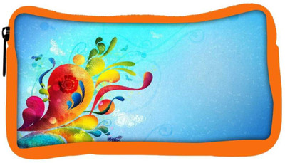

Snoogg Eco Friendly Canvas Colorful Paint Designer Student Pen Pencil Case Coin Purse Pouch Cosmetic Makeup Bag (ORANGE) Pouch(Multicolor)