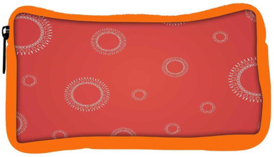 

Snoogg Eco Friendly Canvas Abstract Pattern Design Designer Student Pen Pencil Case Coin Purse Pouch Cosmetic Makeup Bag (ORANGE) Pouch(Multicolor)