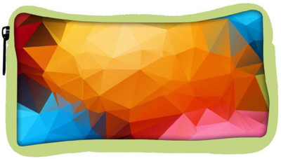 

Snoogg Eco Friendly Canvas Multicolor Pattern Design Designer Student Pen Pencil Case Coin Purse Pouch Cosmetic Makeup Bag (GREEN) Pouch(Multicolor)