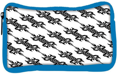 

Snoogg Eco Friendly Canvas Black Pattern Designer Student Pen Pencil Case Coin Purse Pouch Cosmetic Makeup Bag (BLUE) Pouch(Multicolor)