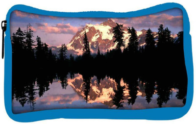 

Snoogg Eco Friendly Canvas Abstract White Hill Top Designer Student Pen Pencil Case Coin Purse Pouch Cosmetic Makeup Bag (BLUE) Pouch(Multicolor)