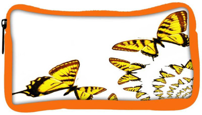 

Snoogg Eco Friendly Canvas Kaleidoscopic Butterflies Student Pen Pencil Case Coin Purse Pouch Cosmetic Makeup Bag (ORANGE) Pouch(Multicolor)