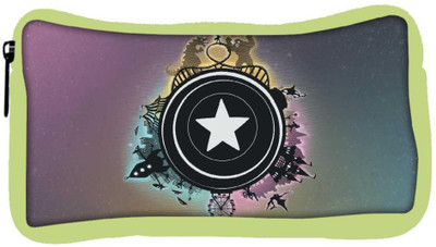

Snoogg Eco Friendly Canvas Castles Dragons Designer Student Pen Pencil Case Coin Purse Pouch Cosmetic Makeup Bag (GREEN) Pouch(Multicolor)