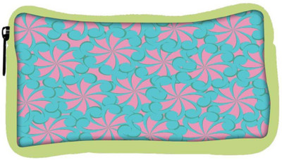 

Snoogg Eco Friendly Canvas Girly Pattern Designer Student Pen Pencil Case Coin Purse Pouch Cosmetic Makeup Bag (GREEN) Pouch(Multicolor)