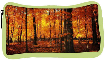 

Snoogg Eco Friendly Canvas Dense Forest Designer Student Pen Pencil Case Coin Purse Pouch Cosmetic Makeup Bag (GREEN) Pouch(Multicolor)