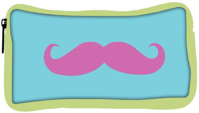 

Snoogg Eco Friendly Canvas I Mustache You Student Pen Pencil Case Coin Purse Pouch Cosmetic Makeup Bag (GREEN) Pouch(Multicolor)