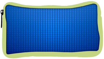 

Snoogg Eco Friendly Canvas Checks Blue Pattern Design Designer Student Pen Pencil Case Coin Purse Pouch Cosmetic Makeup Bag (GREEN) Pouch(Multicolor)