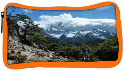 

Snoogg Eco Friendly Canvas Rocks Mountain Designer Student Pen Pencil Case Coin Purse Pouch Cosmetic Makeup Bag (ORANGE) Pouch(Multicolor)