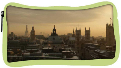 

Snoogg Eco Friendly Canvas Israel City Designer Student Pen Pencil Case Coin Purse Pouch Cosmetic Makeup Bag (GREEN) Pouch(Multicolor)