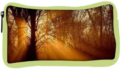 

Snoogg Eco Friendly Canvas Sunlight In Forest Designer Student Pen Pencil Case Coin Purse Pouch Cosmetic Makeup Bag (GREEN) Pouch(Multicolor)