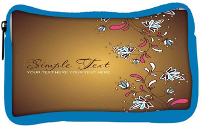 

Snoogg Eco Friendly Canvas Simple Text Cream Designer Student Pen Pencil Case Coin Purse Pouch Cosmetic Makeup Bag (BLUE) Pouch(Multicolor)