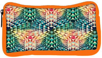 

Snoogg Eco Friendly Canvas Mosaic 2660 Student Pen Pencil Case Coin Purse Pouch Cosmetic Makeup Bag (ORANGE) Pouch(Multicolor)