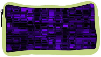 

Snoogg Eco Friendly Canvas Purple Digital 2422 Student Pen Pencil Case Coin Purse Pouch Cosmetic Makeup Bag (GREEN) Pouch(Multicolor)