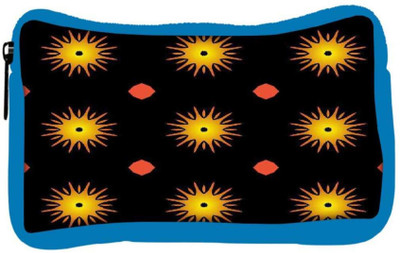 

Snoogg Eco Friendly Canvas Sparkling Small Sun Designer Student Pen Pencil Case Coin Purse Pouch Cosmetic Makeup Bag (BLUE) Pouch(Multicolor)