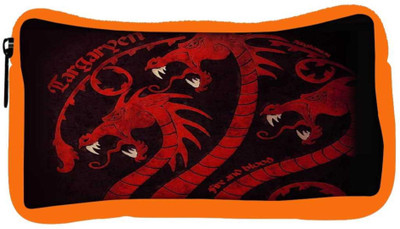 

Snoogg Eco Friendly Canvas Dragon Game 2484 Student Pen Pencil Case Coin Purse Pouch Cosmetic Makeup Bag (ORANGE) Pouch(Multicolor)