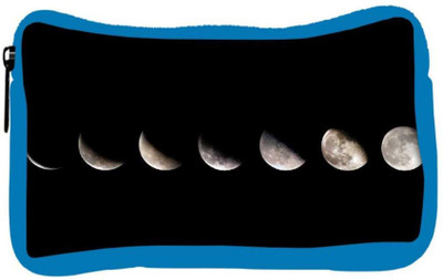 

Snoogg Eco Friendly Canvas Shades Of Moon Designer Student Pen Pencil Case Coin Purse Pouch Cosmetic Makeup Bag (BLUE) Pouch(Multicolor)