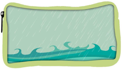 

Snoogg Eco Friendly Canvas Abstract Rainy Season Background With Waterdrops And Clouds Student Pen Pencil Case Coin Purse Pouch Cosmetic Makeup Bag (GREEN) Pouch(Multicolor)