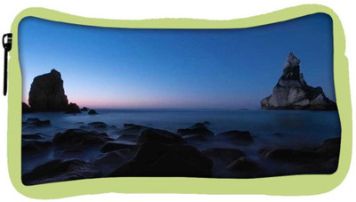 

Snoogg Eco Friendly Canvas Mountains In The Ocean Designer Student Pen Pencil Case Coin Purse Pouch Cosmetic Makeup Bag (GREEN) Pouch(Multicolor)