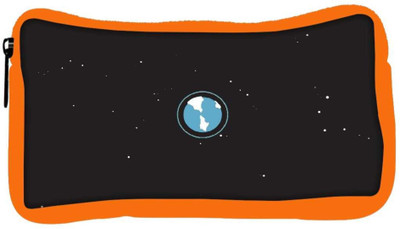 

Snoogg Eco Friendly Canvas Earth Designer Student Pen Pencil Case Coin Purse Pouch Cosmetic Makeup Bag (ORANGE) Pouch(Multicolor)