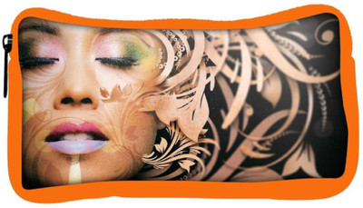 

Snoogg Eco Friendly Canvas Beautiful Woman Face Artistic Designer Student Pen Pencil Case Coin Purse Pouch Cosmetic Makeup Bag (ORANGE) Pouch(Multicolor)