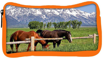 

Snoogg Eco Friendly Canvas Lite And Brown Horse Designer Student Pen Pencil Case Coin Purse Pouch Cosmetic Makeup Bag (ORANGE) Pouch(Multicolor)
